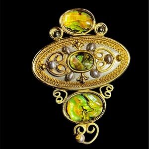 Vintage C&M (Carl & Schimel ) brooch